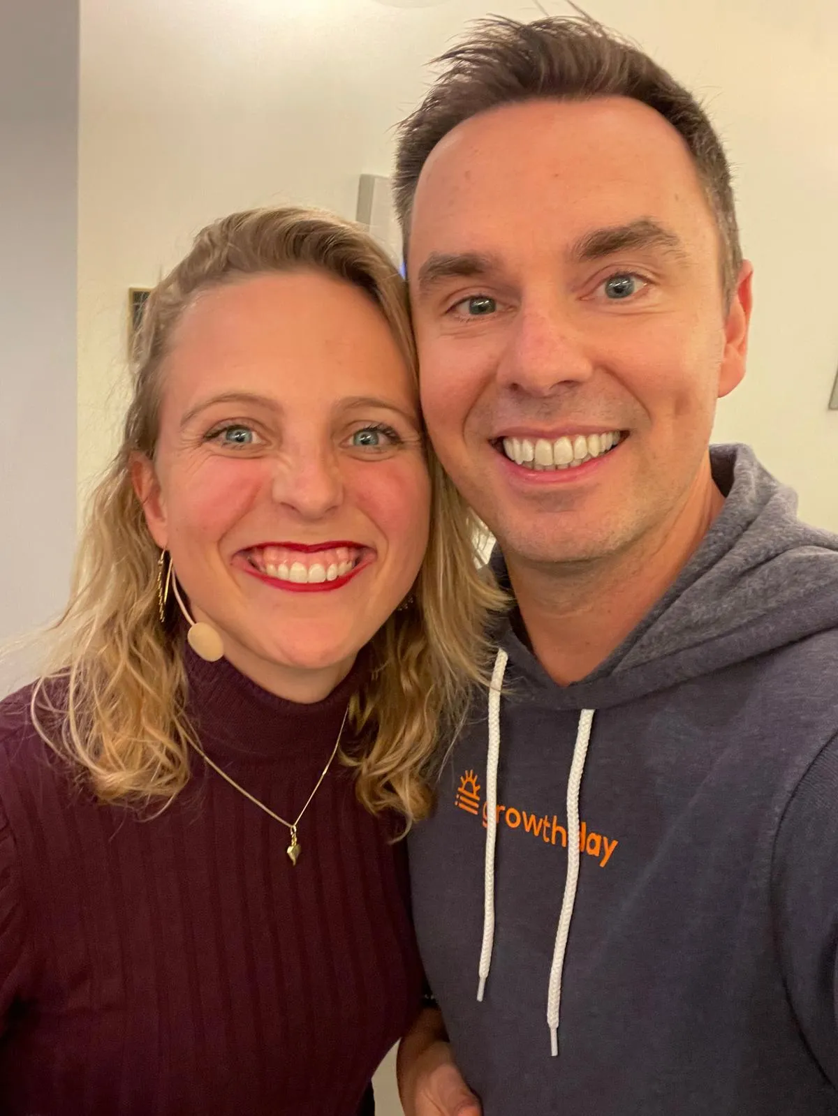 Laurie with Brendon Burchard