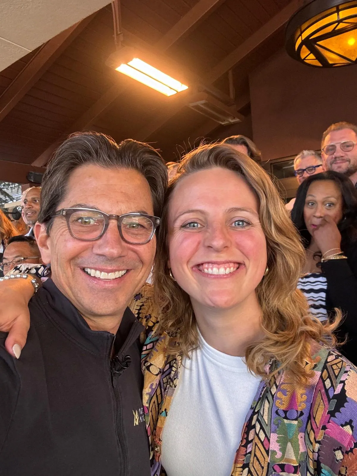 Laurie with Dean Graziosi